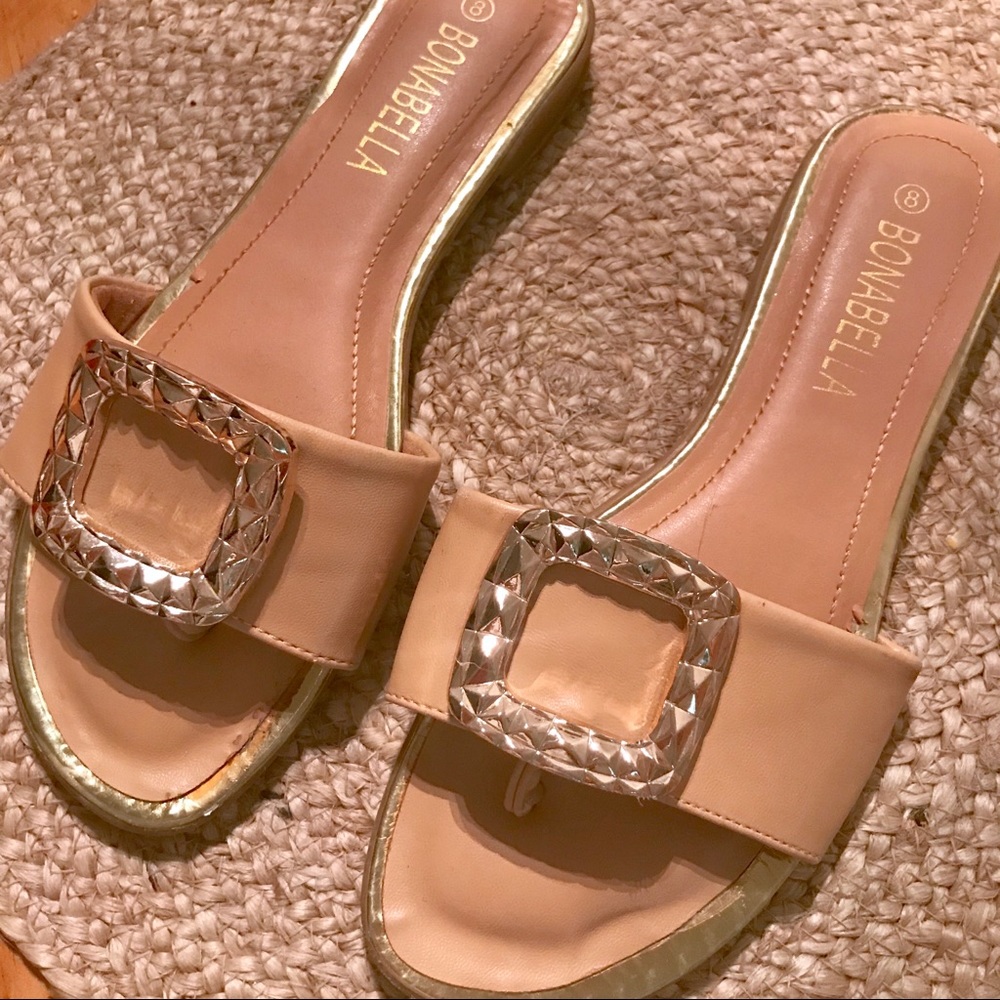 VINTAGE Glam Slide Sandals